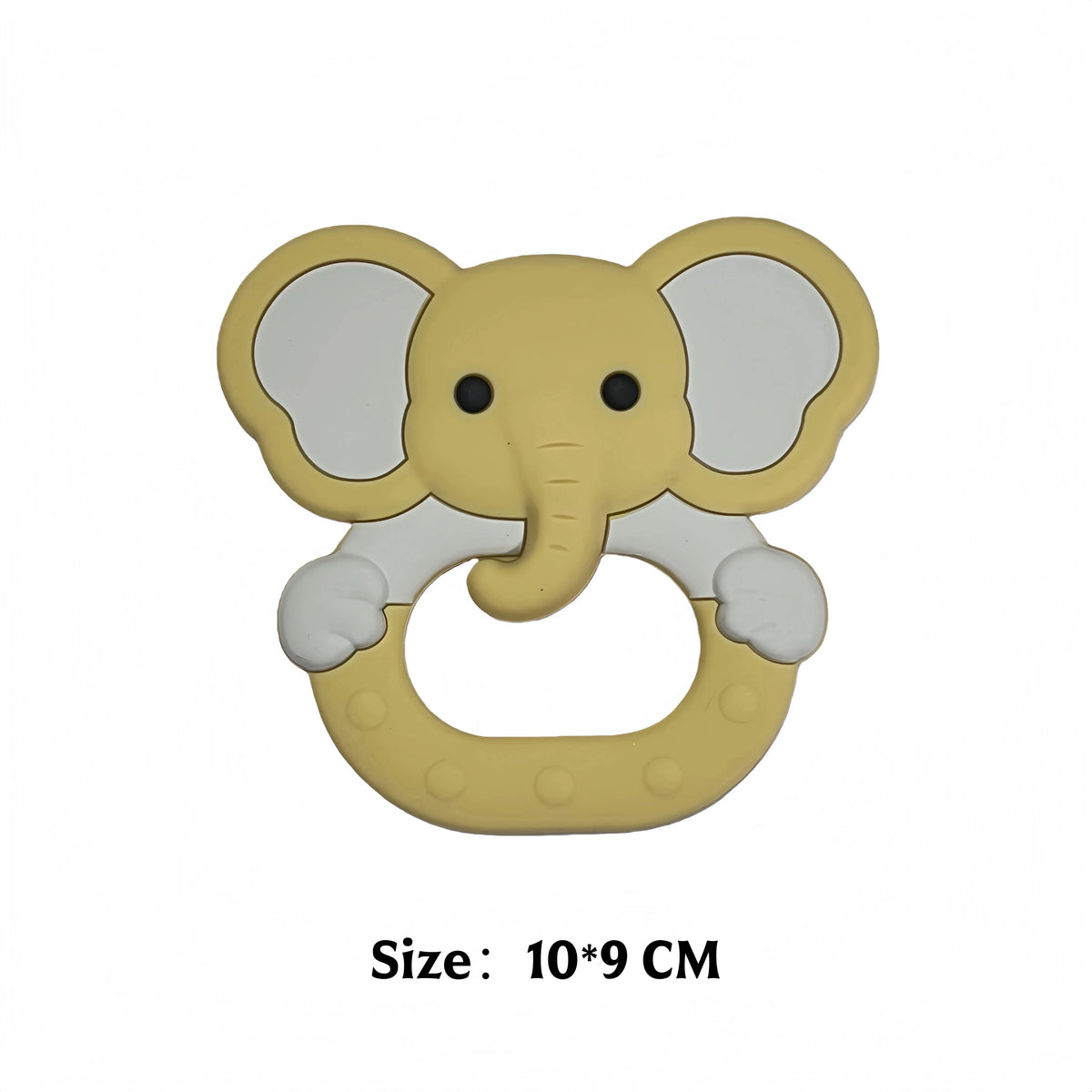 Baby Teether 0 To 6 Months BPA Free Silicone Chewing Teething Toy Pacifier Chain Making Cartoon Animal Pattern Silicone Baby Toy