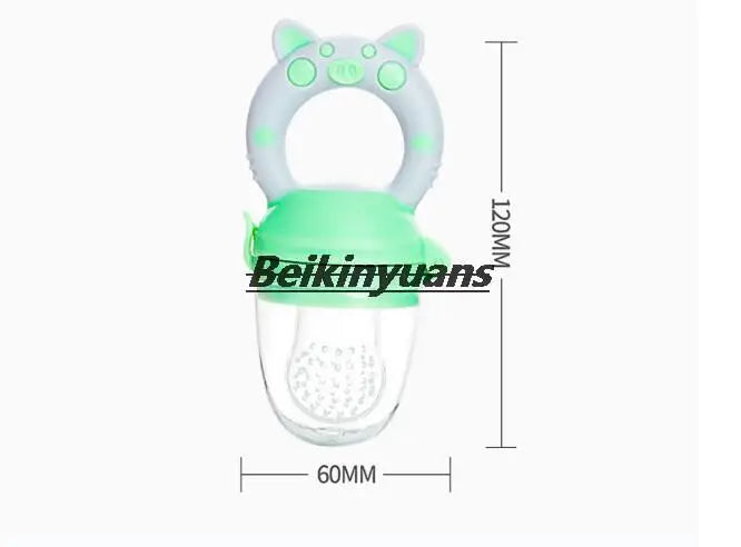 Newborn Pacifier Feeder For Baby pacifier Food Grade Silicone PP Training Nipple Milk Fresh Fruit Nibbler Teat Pacifier Bottles