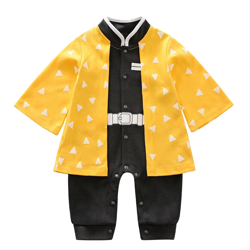 Baby Boy Clothes Onesie Costume Romper Jumpsuit Cartoon Cosplay Toddler Infant Spring and Autumn 0-18 months Newborn Long Sleeve