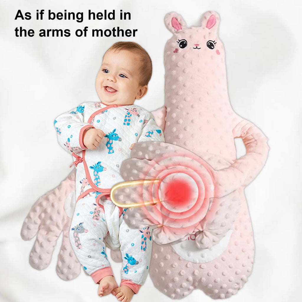 Baby Sleep Toy Baby Patter with 3 Adjustable Modes Interactive Stuffed Animal Shape Cushion Cozy Companion for Car Seat Nursery