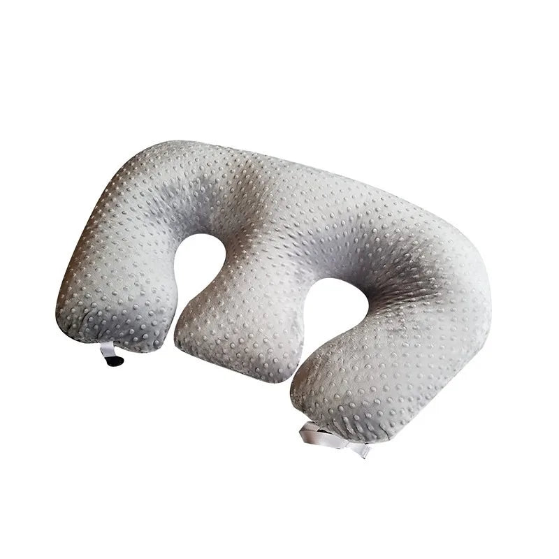 Baby Twin Pillow Multi Functional Nursing Pillow Anti Overflow Spitting Pillows Cushion for Newborns Feeding Bed Baby Nest