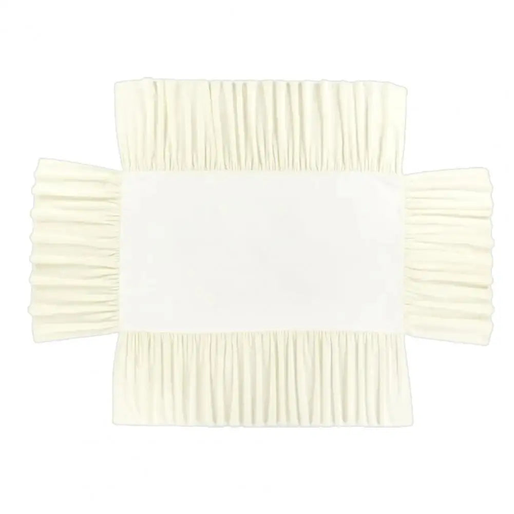 Nursery Decor Accessory Soft Elastic Baby Crib Bed Skirt for Bedroom Easy Installation Dust Cover Pleated Toddler for Boys