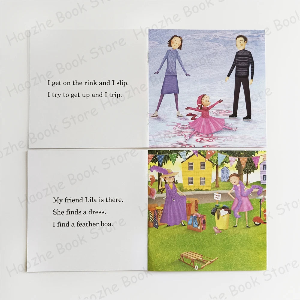 12 Books Pinkalicious I Can Read Phonics English Picture Book Story Pocket Book for Children Kids Montessori Bedtime Reading