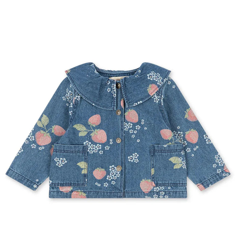 26 KS Toddler Girls Denim Overalls Boys Lemon Jacket Jeans Girl Cat Vest Dress Children Clothes Set Kids Fashion Outerwear Pants