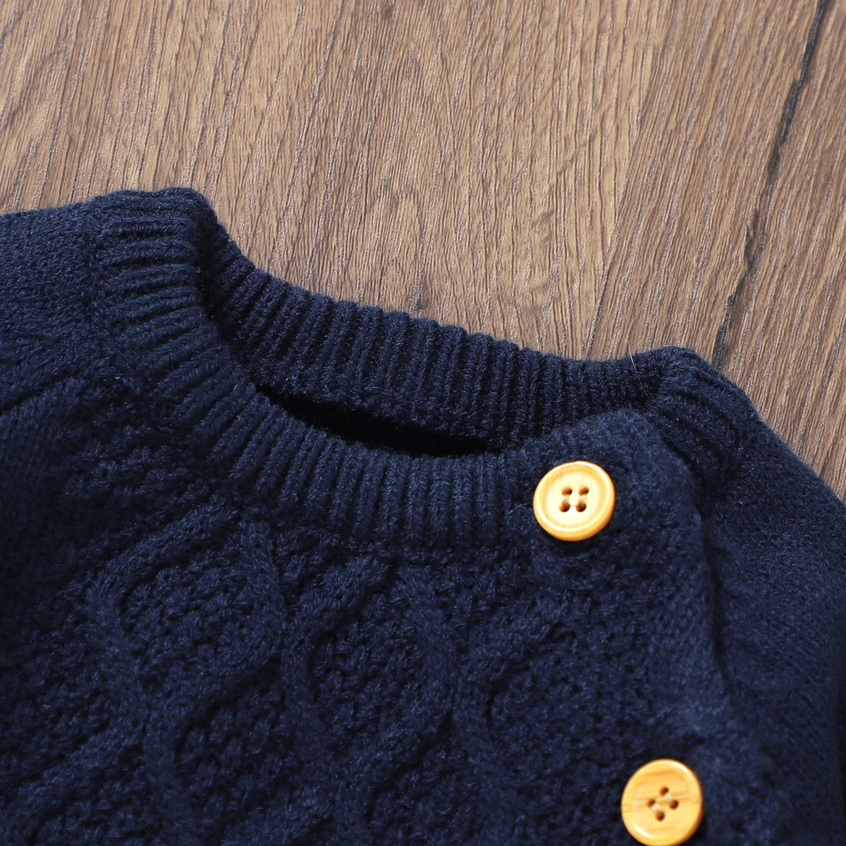 Newborn Baby Clothes Set Knit Infant Boy Girl Pullover +Pants Long Sleeve Autumn Kid Sweaters +Trousers 0-18M 2PCS Fashion Solid