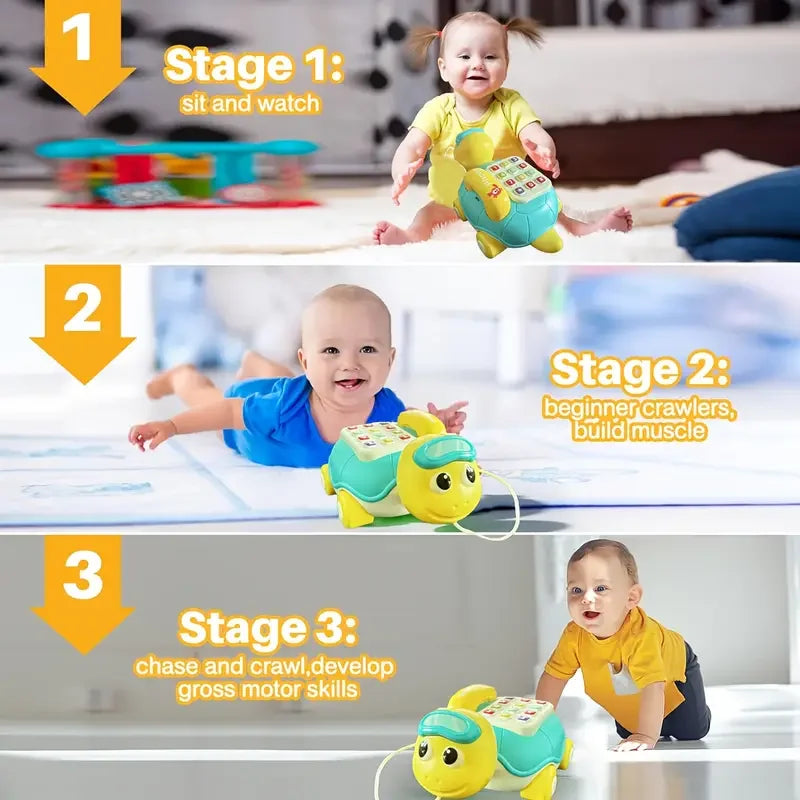 Montessori Educational Toys Baby Musical Bus Toys Educational Musical Learning Toddler for Baby Toddler Activity Bus Toys
