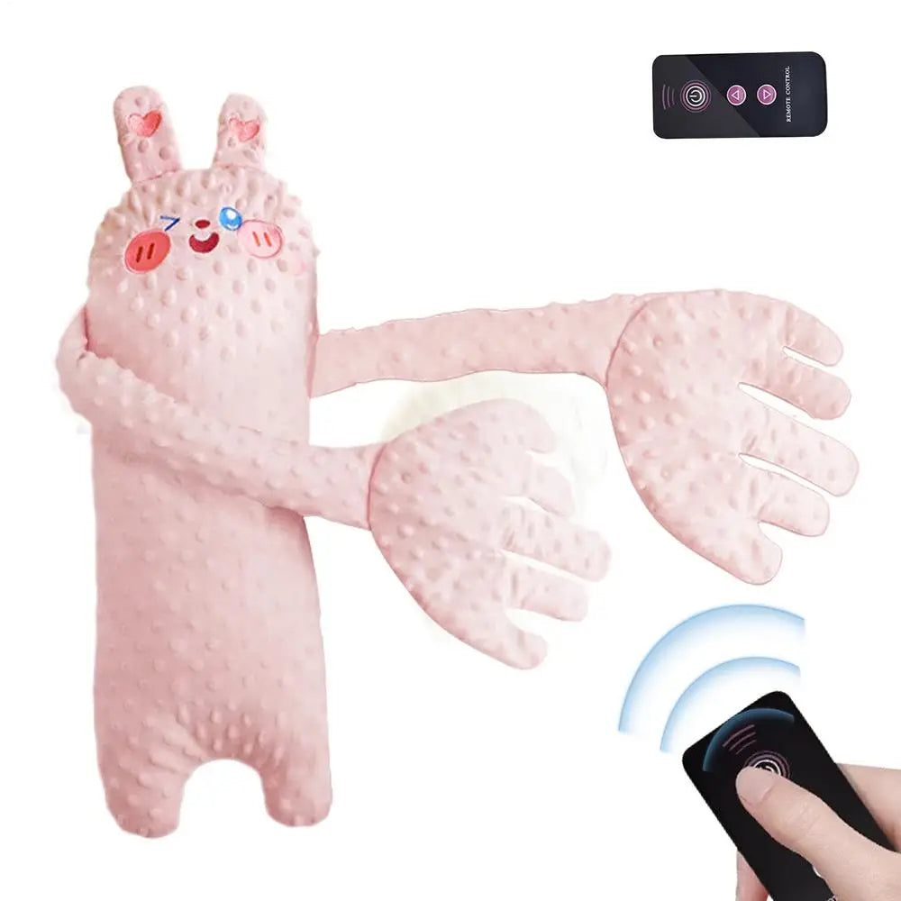 Remote Control Electric Baby Sleep Toy Baby Sleep Aid Companion Cartoon Patting Patter Cartoon Baby Sleep Aid Soother Pillow