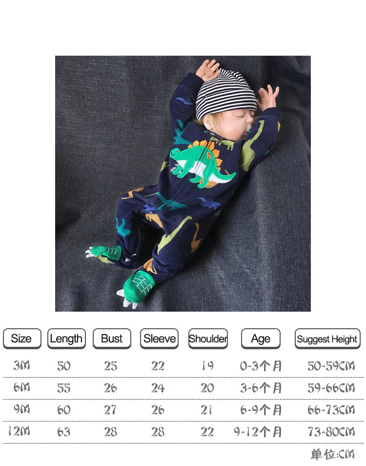 Newborn Baby Clothing Winter Boys Jumpsuit Fleece Overalls Infants Baby Clothes Warm New Born Home Dress Toddler Girls Costume