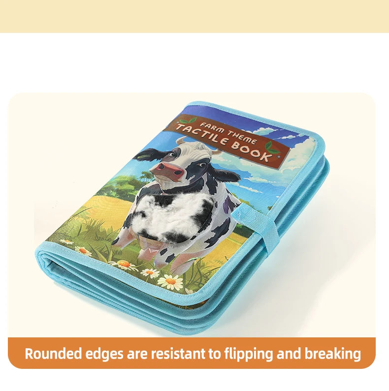 Children's Enlightenment and Early Education Cognitive Picture Books Simulated Animals Unstoppable 3D Books Touch Books Farm