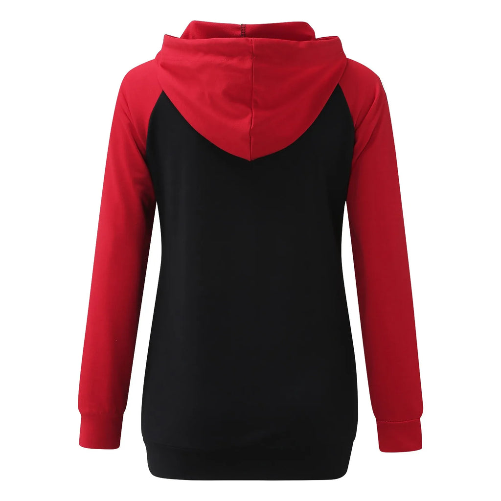 Womens Maternity Nursing Hoodie Sweatshirt Hoodies Long Sleeve Breastfeeding Pregnancy Top Kangaroo Pocket Clothes