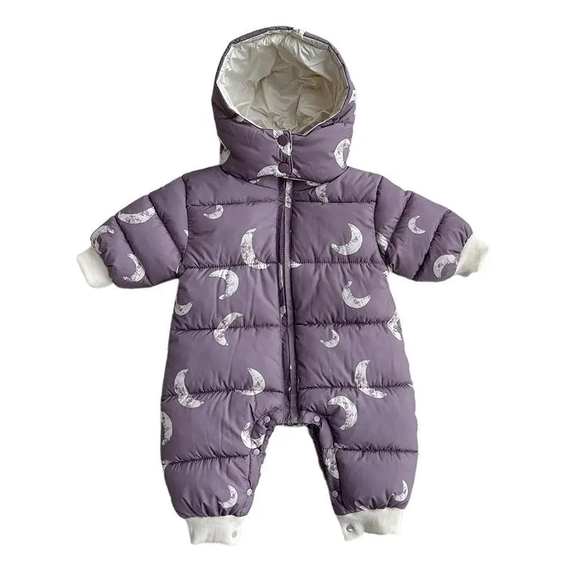 2026 Newborn Baby Clothes Winter Rompers Jumpsuit Cotton Jacket Outwear Girls' Thick Warm Climbing Clothes Bodysuits One-Pieces