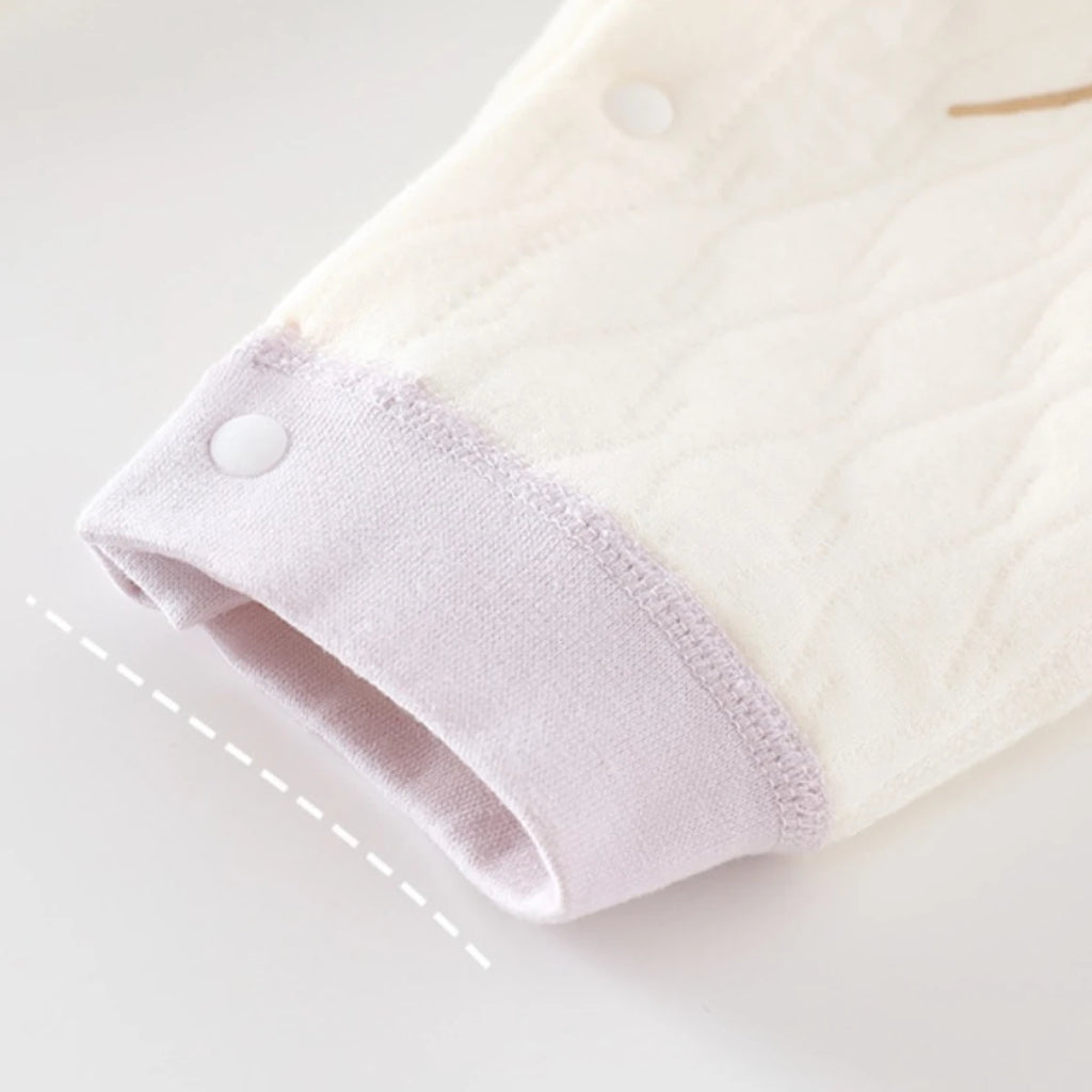 Baby Girl Cute Clothes Newborn Baby Warm Spring Autumn Outwear Jumpsuit Infant 0-18Months Soft Pure Cotton Casual Bodysuit