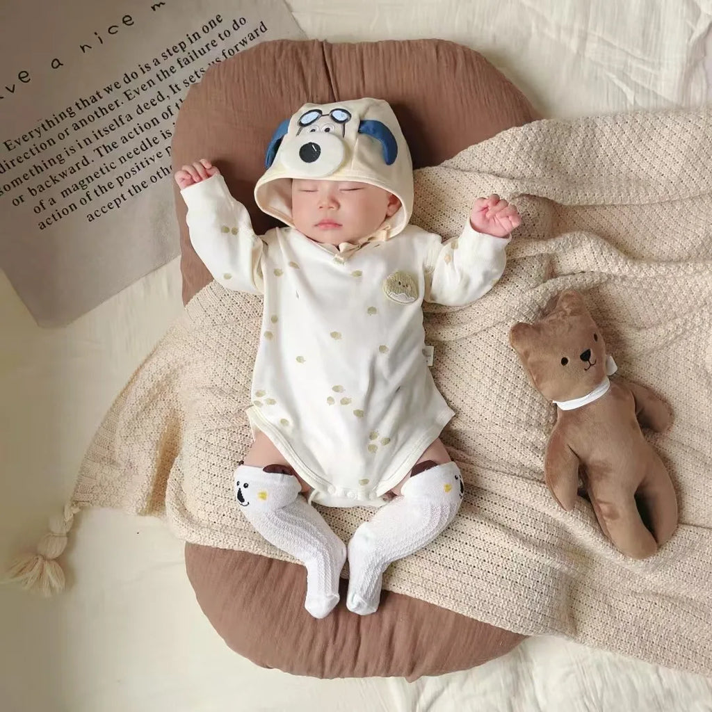 Baby Lounger Covers Muslin Soft and Breathable Slipcover for Snuggle Me Lounger Machine Washable &Zipper-Free for Safe Daily Use