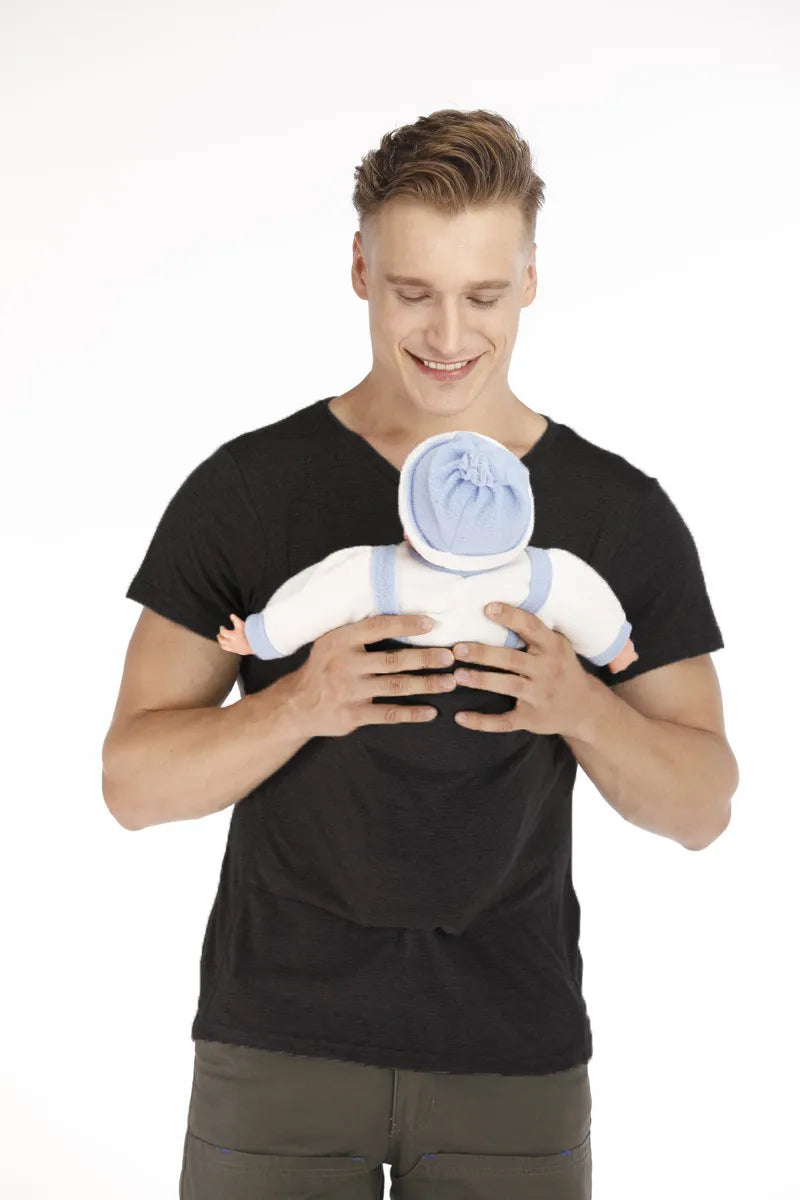 Kangaroo Safety Pocket T-Shirt Baby Summer Pregnancy Carrier Feeding Nylon Cotton Clothing Father Mother Short Sleeves Tops