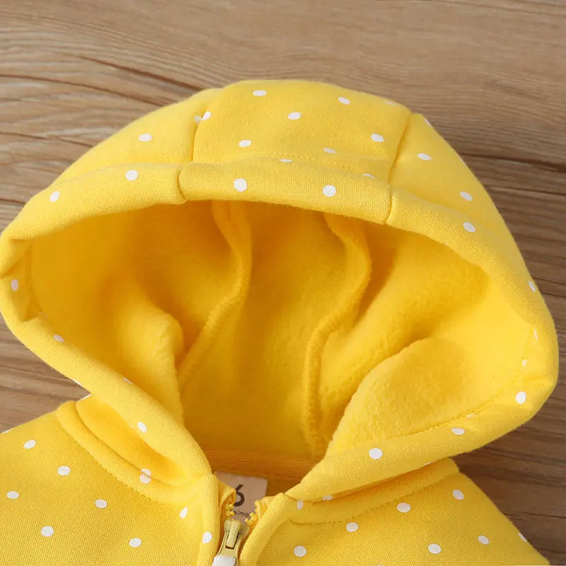 Newborn Infant Baby Girl Boy Clothes Sets Spring Autumn Cotton Long-Sleeve Hooded Coat+Romper+Trousers 3PCS Warm Kids Clothes