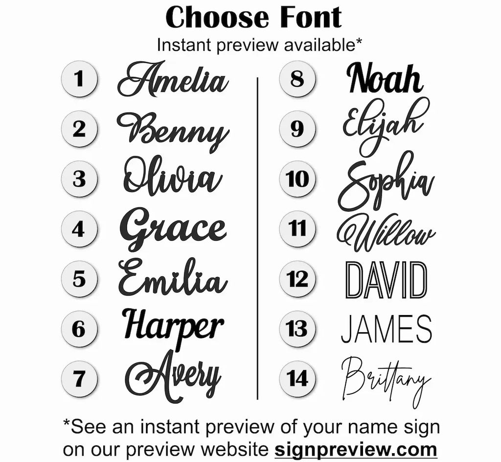Customized Name Sign Nursery Wooden Baby Name Sign Personalized Baby Home Room Birthday Wedding Nursery Wall Decor