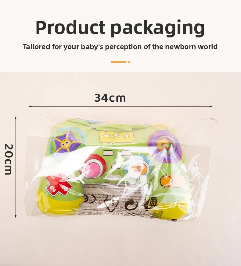 1Pc Soft U-shaped Baby Tummy Pillow, comfy head lifting training cushion, fun play mat and practical gift for newborns