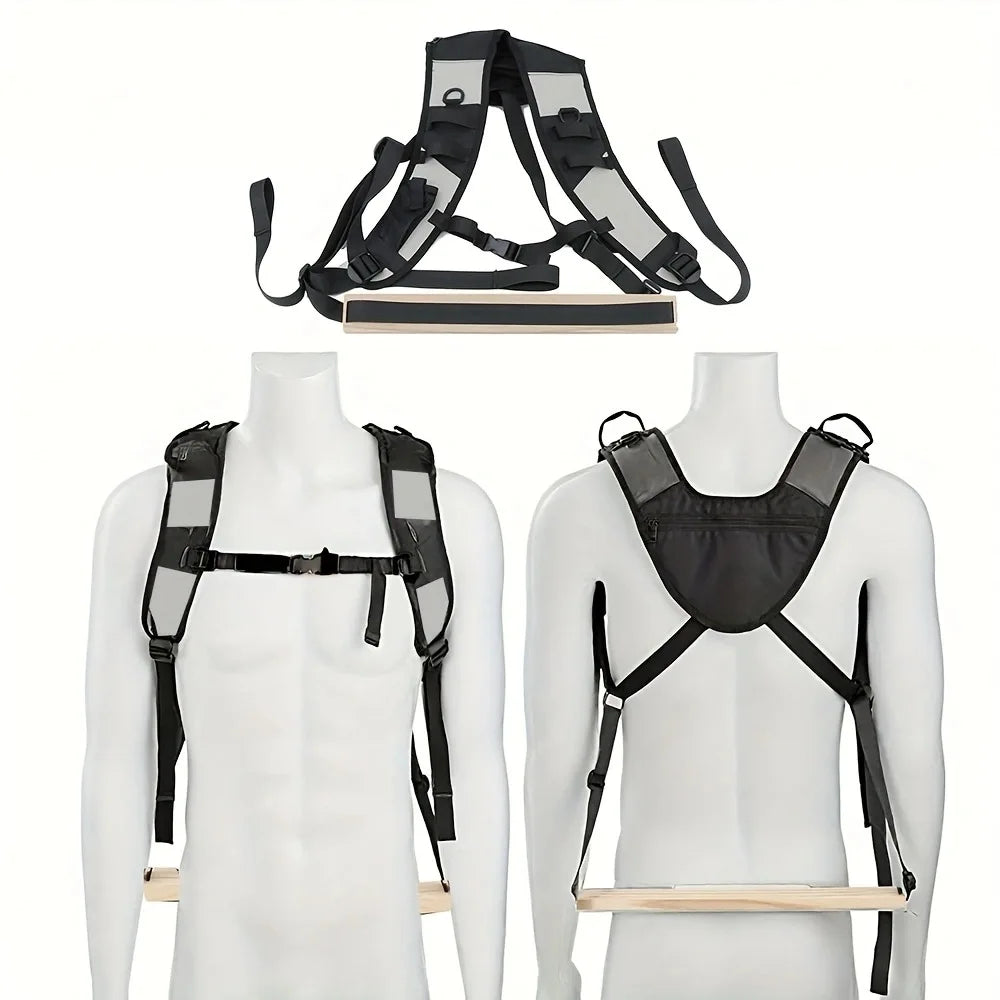 Ergonomic Baby Carrier with Standing Assist Footrest Outdoor Hiking Backpack Front Facing Carrier Infant Toddler Parent Hands