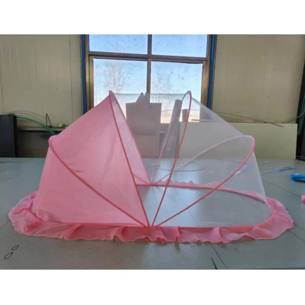 Folding Baby Crib Mosquitoes Net Breathable Soft Infant Mosquito Net Bed Portable Full-Coverage Mesh Sleeping Net Baby Sleep