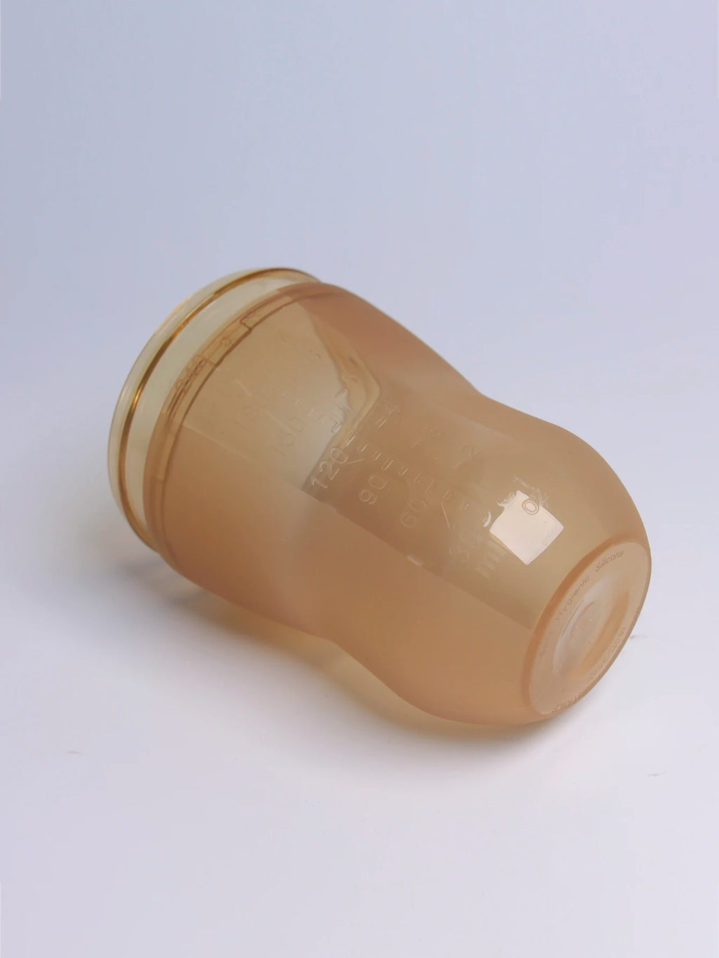 1Pc Silicone Baby Bottle 150ml/240ml Soft Durable against drops Big Mouth Pacifier Head Silicone with Handle and Gravity Ball