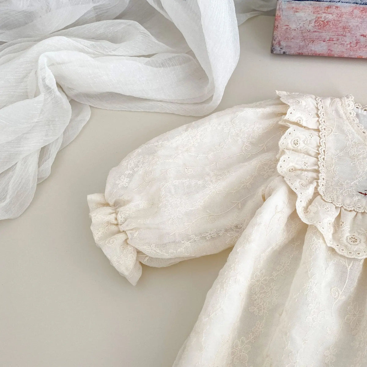 Newborn Baby Clothes Girl Spring Summer 2025 Floral Lace Baby Girl Romper Clothes Cotton Infant Baby Bodysuit Girl Jumpsuit