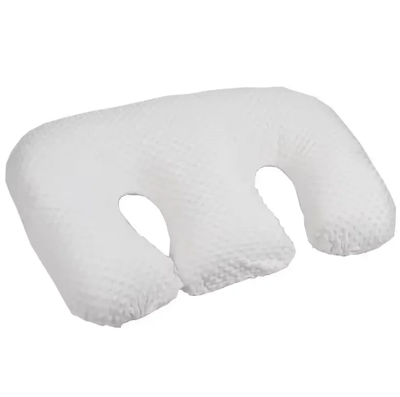 Baby Twin Pillow Multi Functional Nursing Pillow Anti Overflow Spitting Pillows Cushion for Newborns Feeding Bed Baby Nest