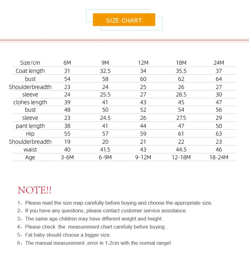 Newborn Infant Baby Girl Boy Clothes Sets Spring Autumn Cotton Long-Sleeve Hooded Coat+Romper+Trousers 3PCS Warm Kids Clothes