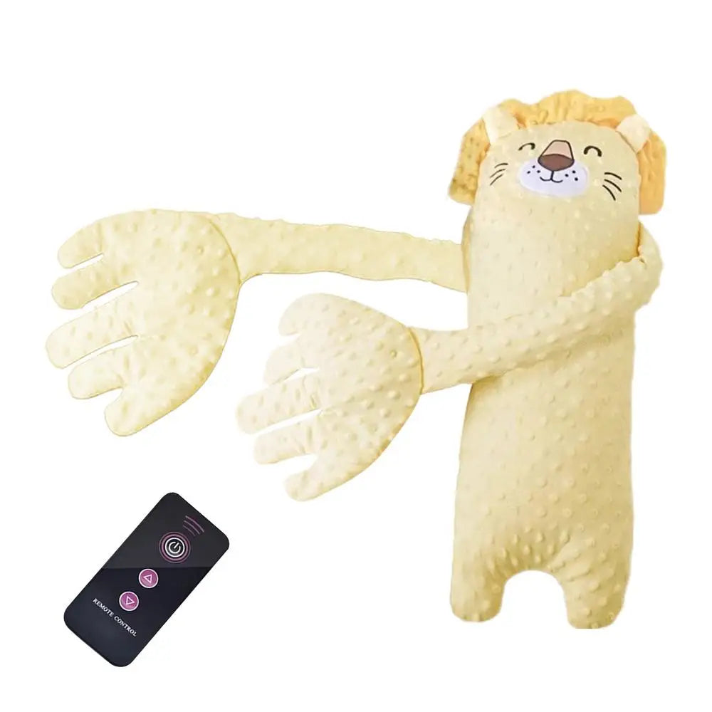 Remote Control Electric Baby Sleep Toy Baby Sleep Aid Companion Cartoon Patting Patter Cartoon Baby Sleep Aid Soother Pillow