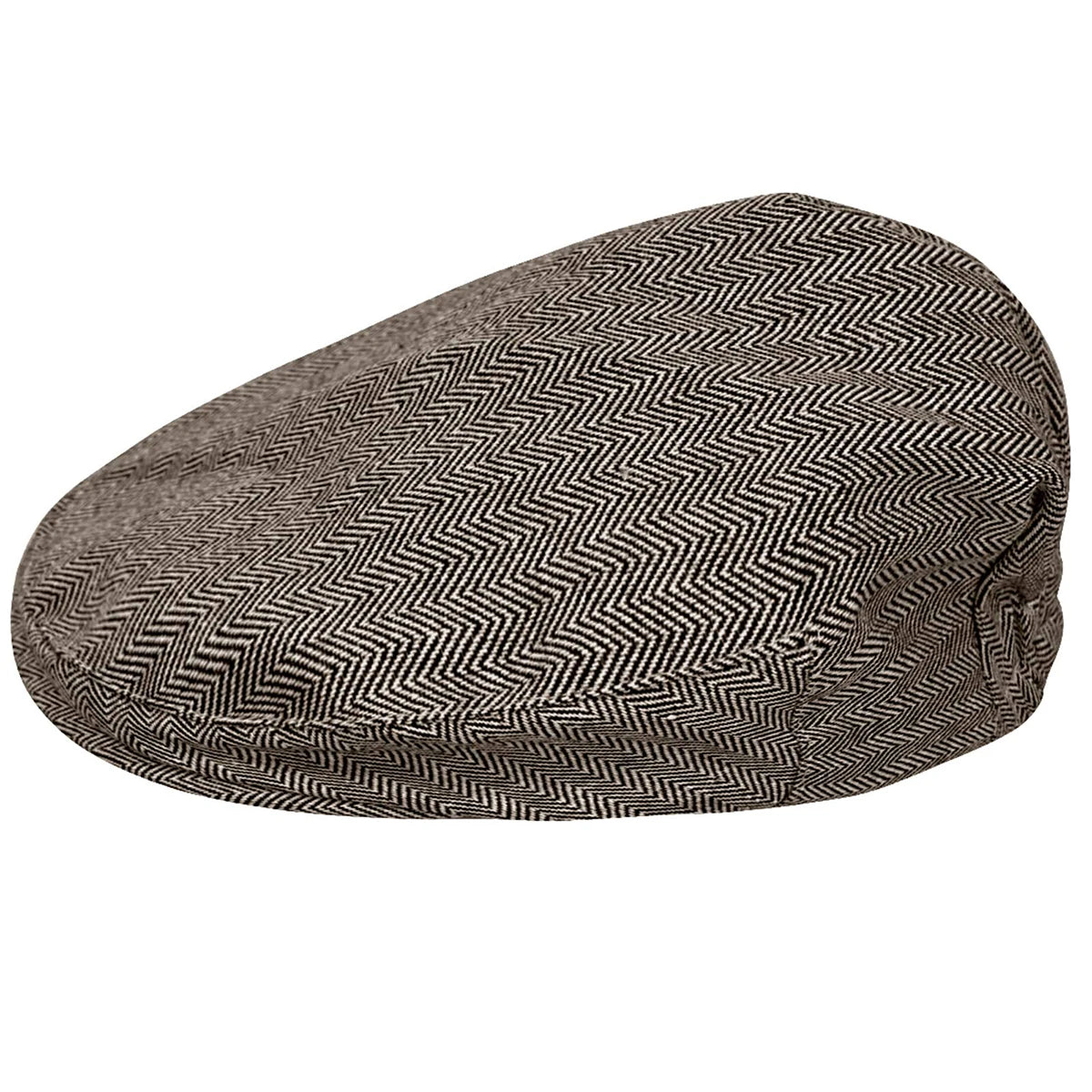 Baby Boy Hat Toddler Golf Cap Newborn Baptism Herringbone Flag Headgear Kids Gentleman Wedding Cotton Soft Lining Accessories
