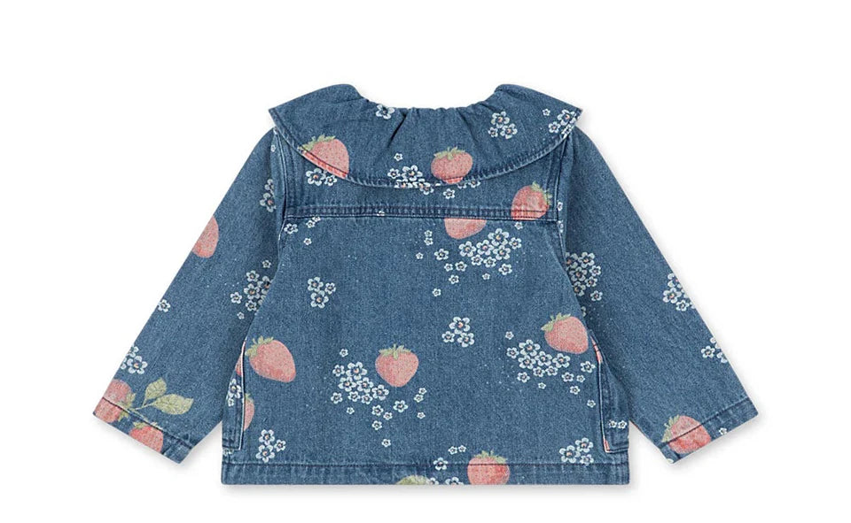 26 KS Toddler Girls Denim Overalls Boys Lemon Jacket Jeans Girl Cat Vest Dress Children Clothes Set Kids Fashion Outerwear Pants