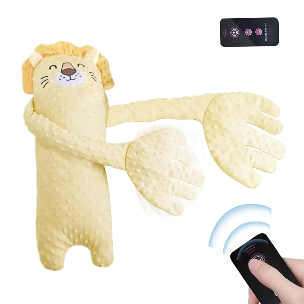 Remote Control Electric Baby Sleep Toy Baby Sleep Aid Companion Cartoon Patting Patter Cartoon Baby Sleep Aid Soother Pillow