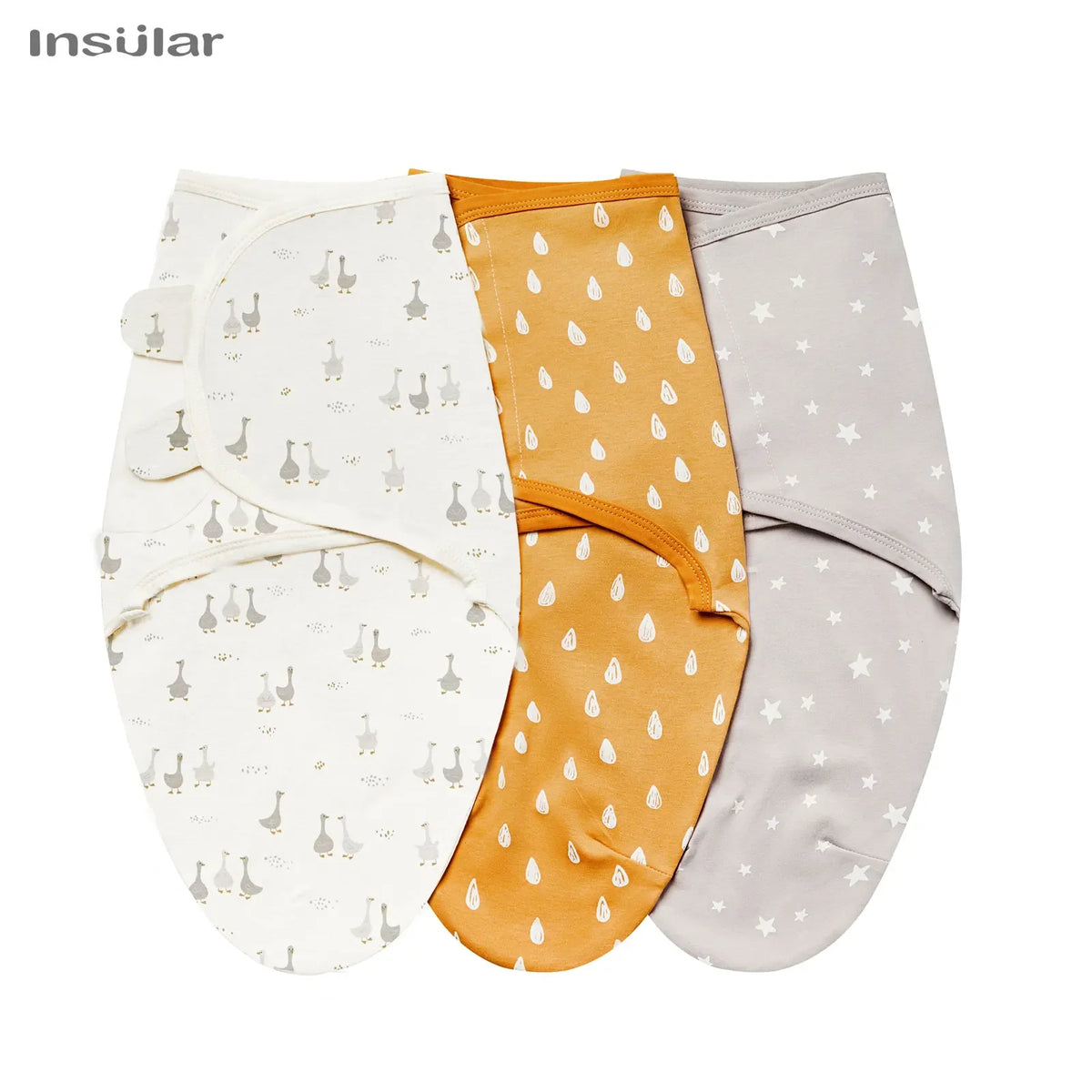 INSULAR New Baby Sleeping Bag Newborn Swaddle Envelope Cocoon Wrap Swaddle Soft 100% Cotton Sleep Blanket Baby Blankets