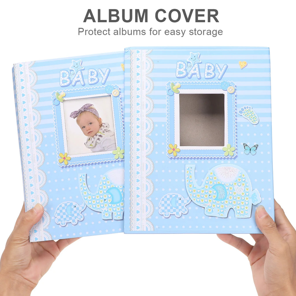 Interstitial Pages Baby Photo Album For Diy Child Growth Record Albums Photo Storage Books Home Decor Keepsake Memories