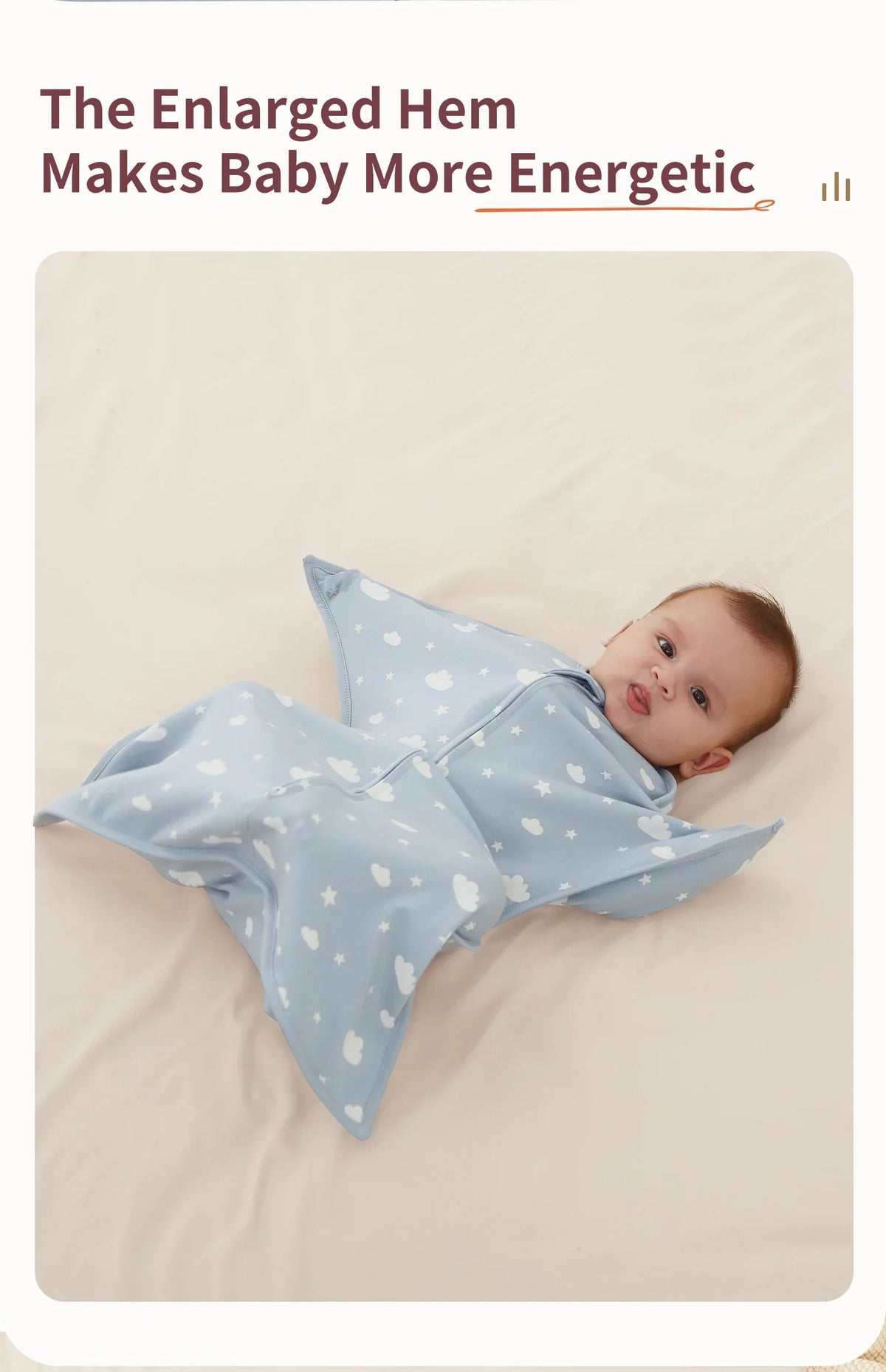 100% Cotton Soft Summer Thin Baby Sleeping Bag Newborn Swaddle Blanket Comfort Sleep Infant Wearable Blanket For 0-12 Months