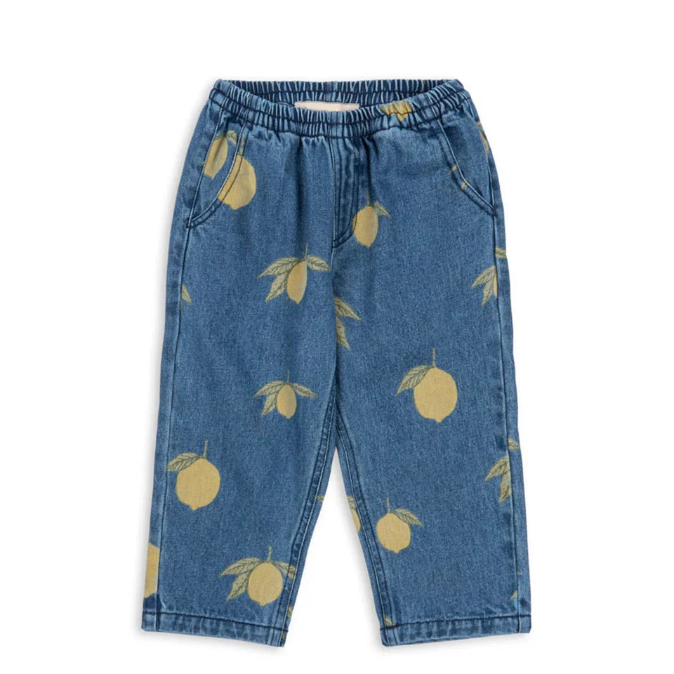 26 KS Toddler Girls Denim Overalls Boys Lemon Jacket Jeans Girl Cat Vest Dress Children Clothes Set Kids Fashion Outerwear Pants