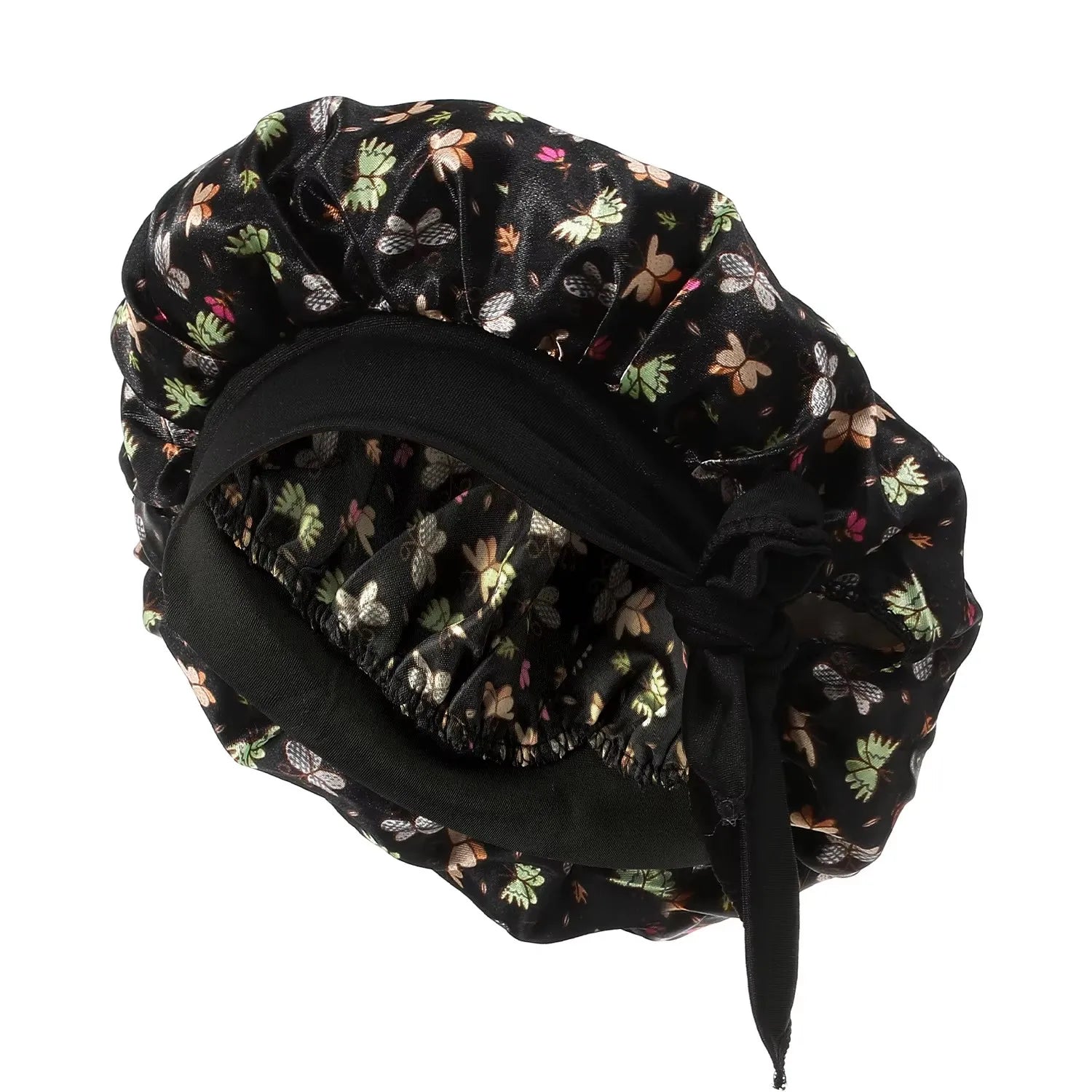 Satin Bonnet for Baby Hair Care Night Sleep Silk Beanie Hat Newborn Baby Girls Children Sleeping Bonnets Cap Kids Cooking Hat