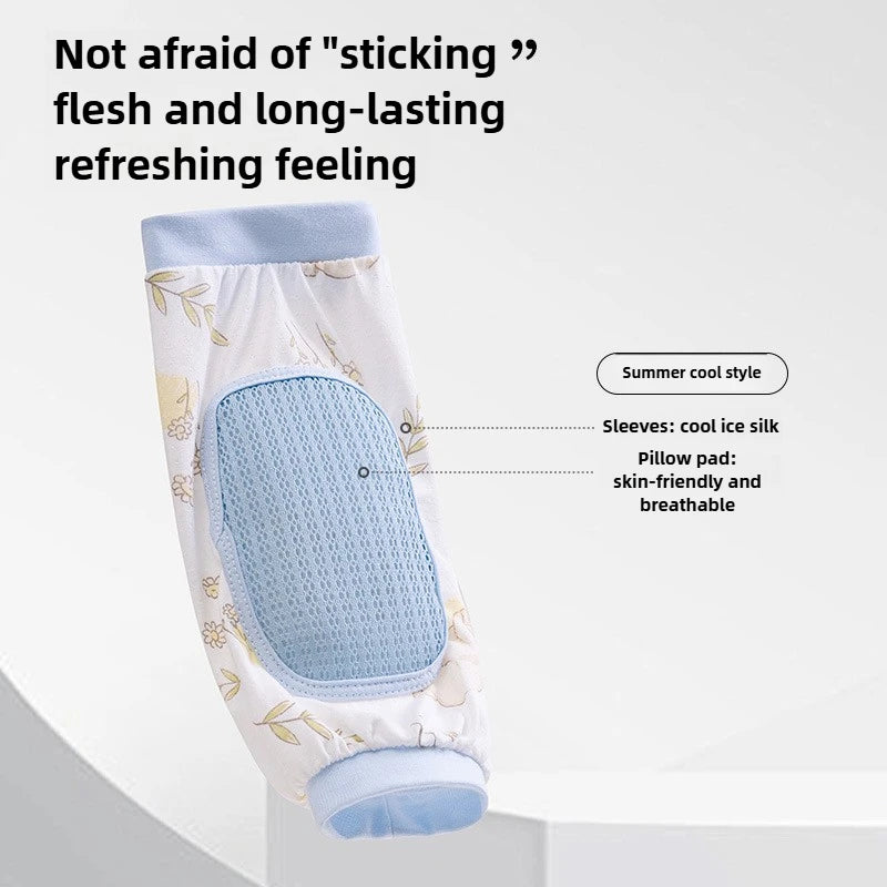 Baby Feeding Arm Cotton Pillow Hug Helper Sleeve Cover Arm Cover Summer Newborn Baby Ice Silk Cool Mat