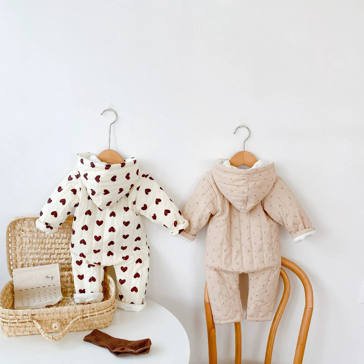 Baby Outing Clothes 2025 Autumn And Winter Children s Clothing Baby Cotton Clothes Crawling Clothes
