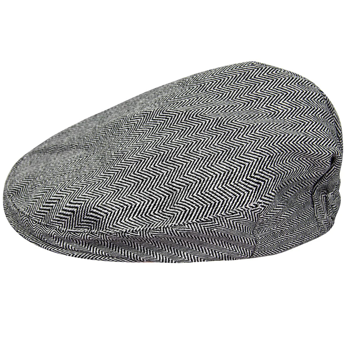 Baby Boy Hat Toddler Golf Cap Newborn Baptism Herringbone Flag Headgear Kids Gentleman Wedding Cotton Soft Lining Accessories
