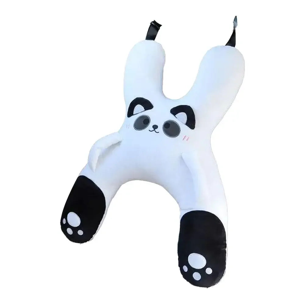 Car Children's Pillow Comfortable And Breathable Car Waist Pillow Child Cute Sleeping Car-Mounted Headrest Cartoon Support B0N1
