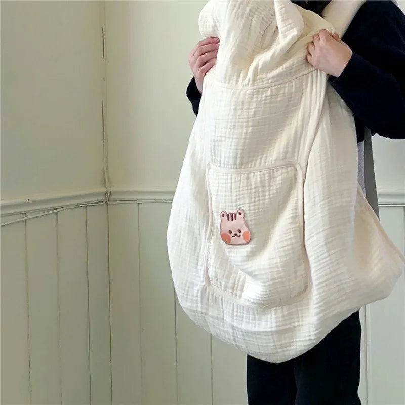 Baby Carrier Cover Muslin Hooded Mosquito Protection Blanket for Hip Seat Stroller Lightweight Breathable Infant Cape 80*100cm