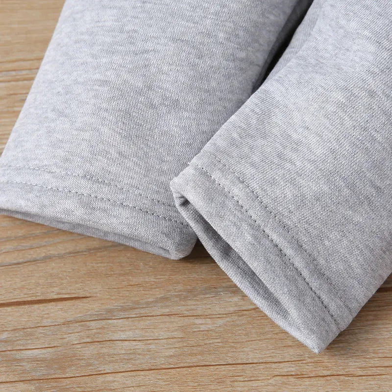 Newborn Infant Baby Girl Boy Clothes Sets Spring Autumn Cotton Long-Sleeve Hooded Coat+Romper+Trousers 3PCS Warm Kids Clothes