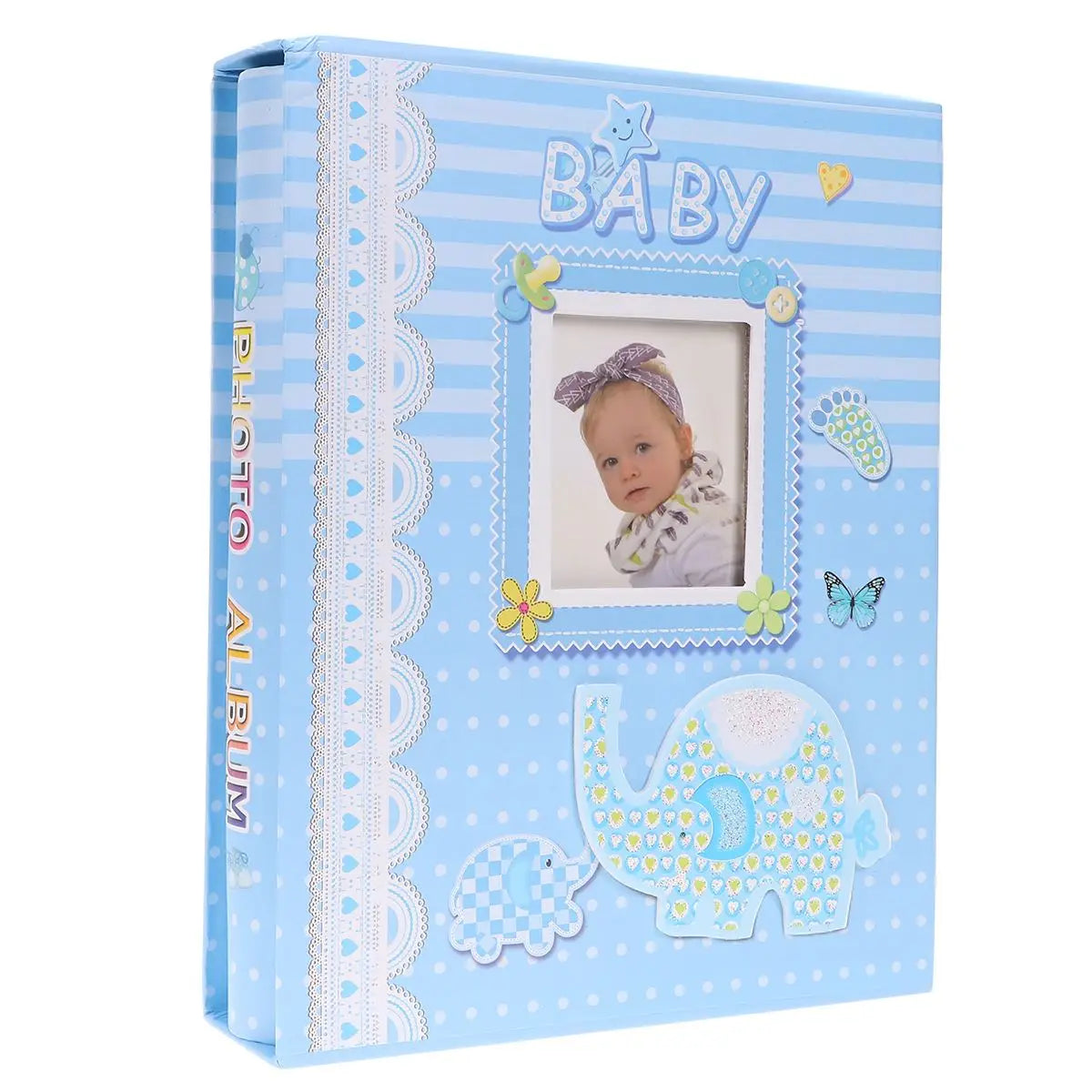 Interstitial Pages Baby Photo Album For Diy Child Growth Record Albums Photo Storage Books Home Decor Keepsake Memories