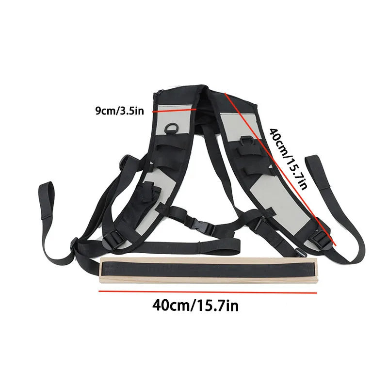 Ergonomic Baby Carrier with Standing Assist Footrest Outdoor Hiking Backpack Front Facing Carrier Infant Toddler Parent Hands