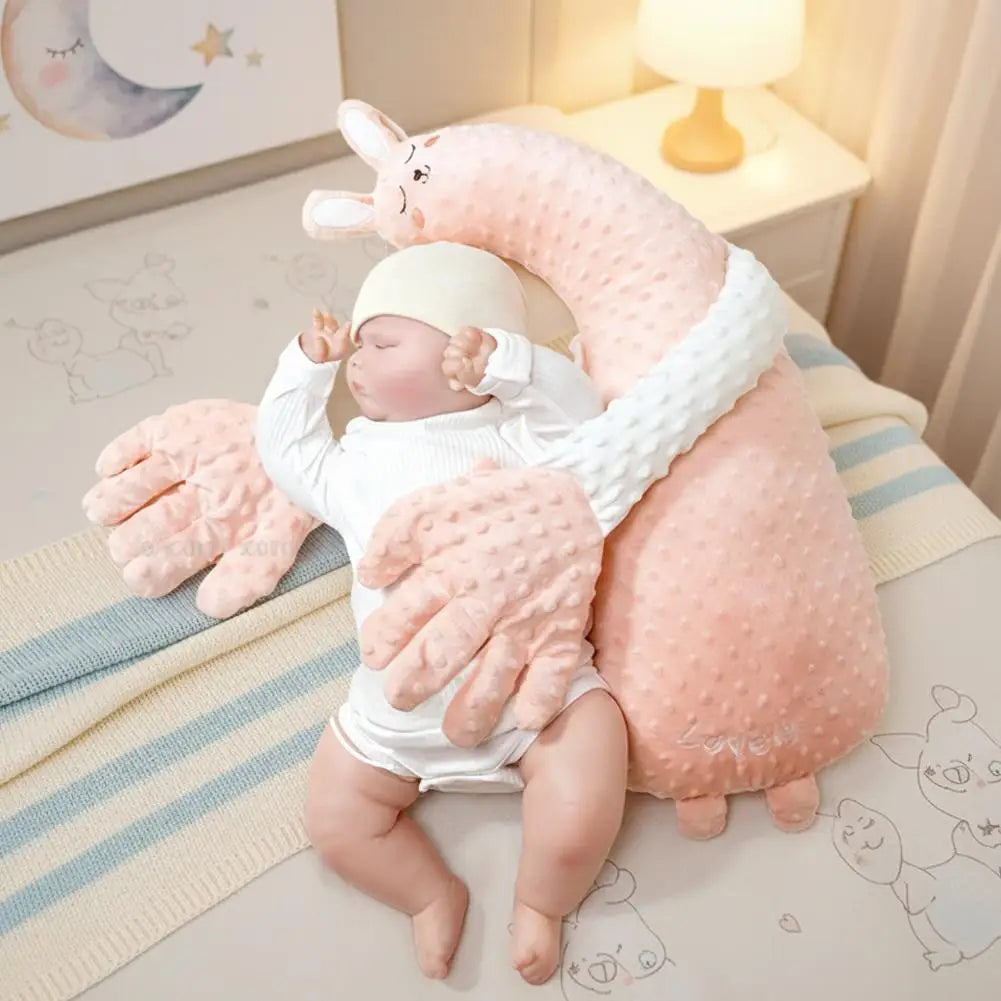 Cartoon Baby Sleeping Patting Doll with Soothing Palm Remote Control Electric Baby Hand Pillow Soothing Palm Patting For Toddler