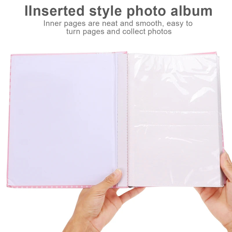 Interstitial Pages Baby Photo Album For Diy Child Growth Record Albums Photo Storage Books Home Decor Keepsake Memories