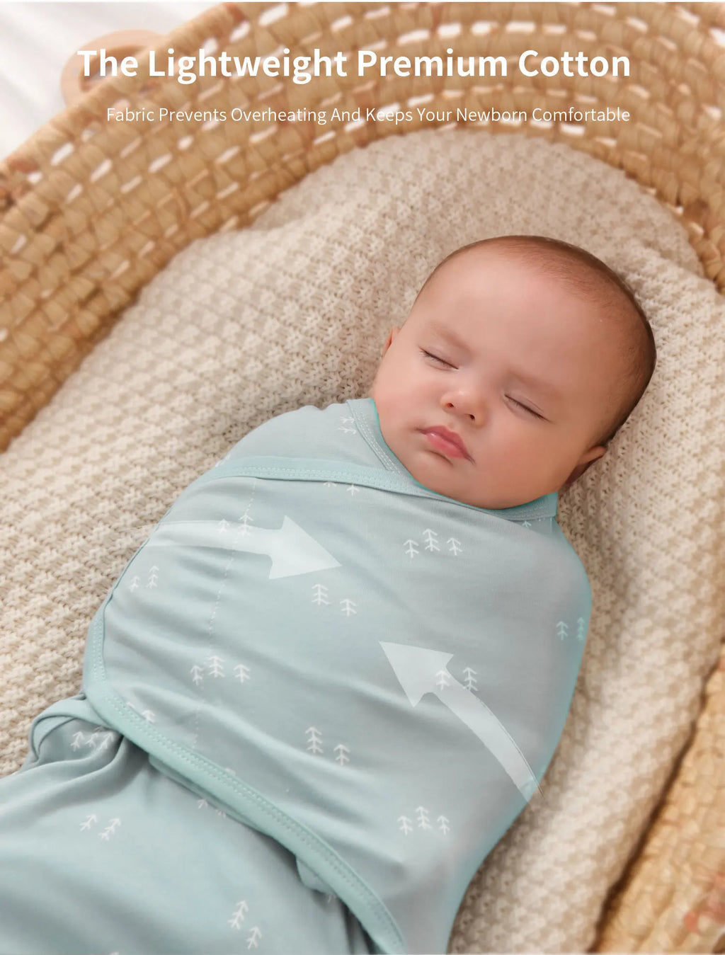 INSULAR New Baby Sleeping Bag Newborn Swaddle Envelope Cocoon Wrap Swaddle Soft 100% Cotton Sleep Blanket Baby Blankets
