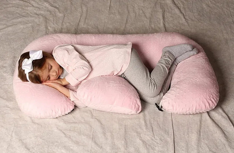Baby Twin Pillow Multi Functional Nursing Pillow Anti Overflow Spitting Pillows Cushion for Newborns Feeding Bed Baby Nest