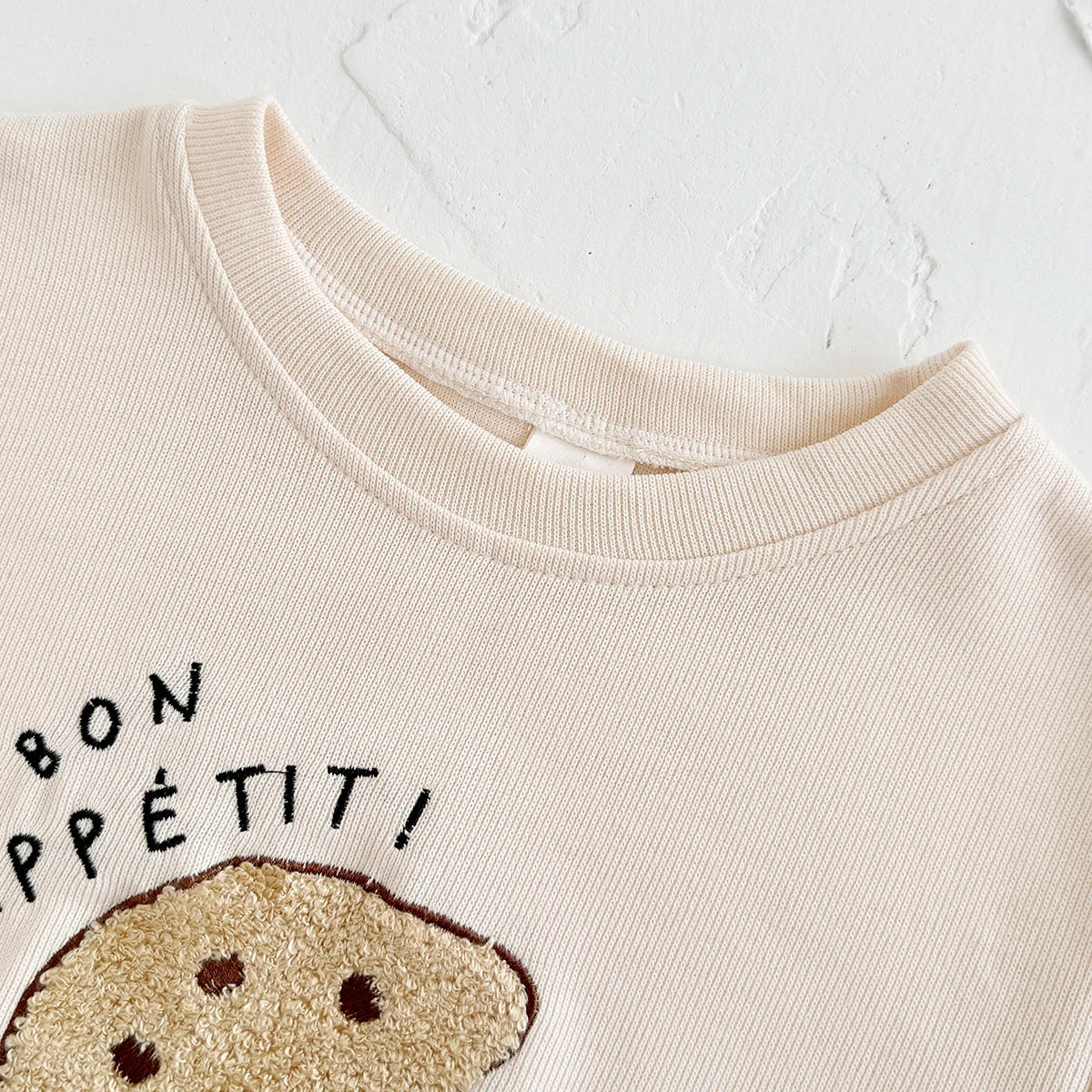 Ins Newborn Clothes Boys Girls Sets Spring 2Pcs Cartoon Embroidery Long Sleeve Top+Pants Cotton Autumn Tracksuit Toddler Outfit