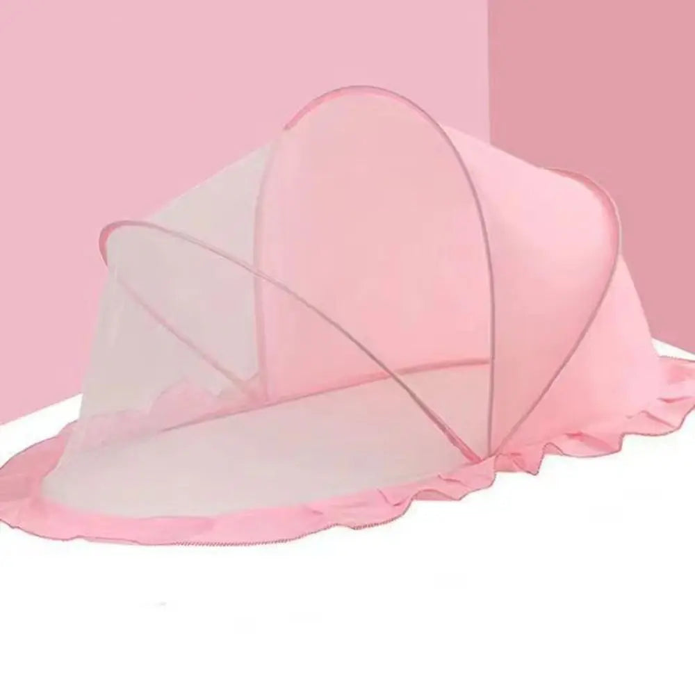 Folding Baby Crib Mosquitoes Net Breathable Soft Infant Mosquito Net Bed Portable Full-Coverage Mesh Sleeping Net Baby Sleep